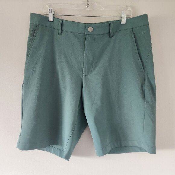 BONOBOS | Stretch Golf Shorts Green Sz 36 10 Inseam - Picture 2 of 10
